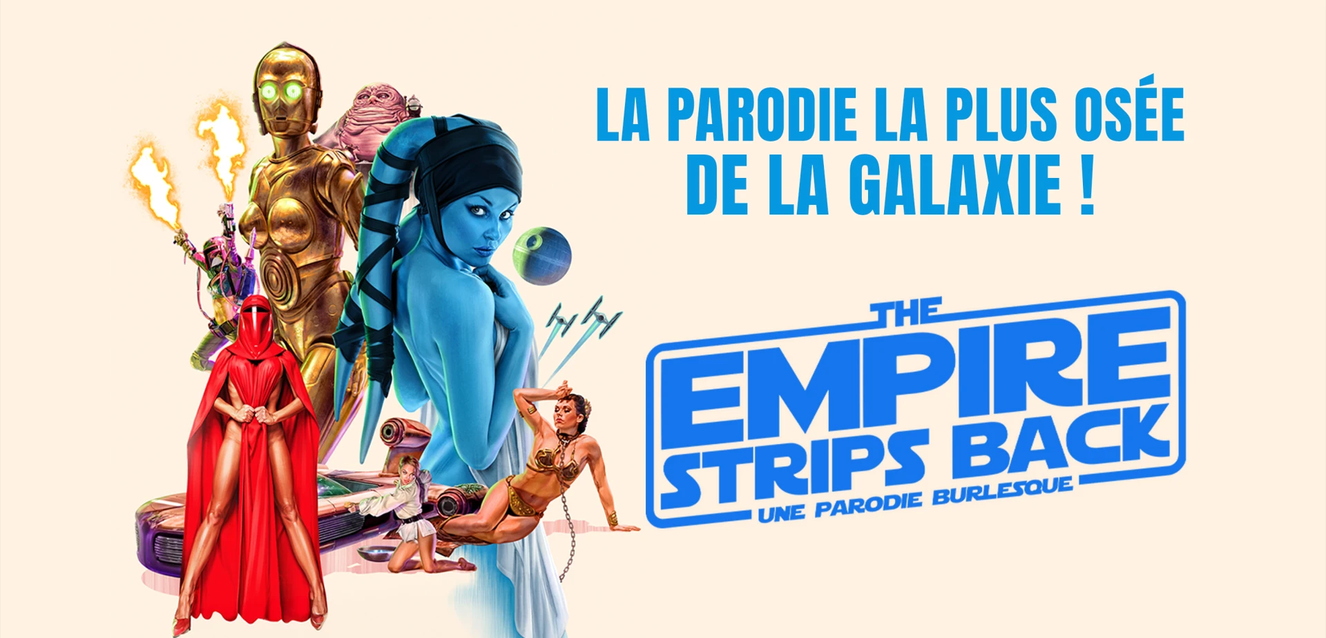 The Empire Strips Back - La Parodie Burlesque